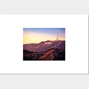 Landmark Hollywood Sign Posters and Art